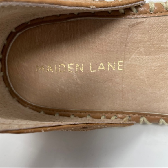 Maiden Lanen Geneva Ankle Wrap Espadrille Flats - Picture 6 of 13